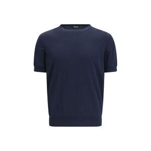 Zegna Men Short-Sleeved Knit T-Shirt